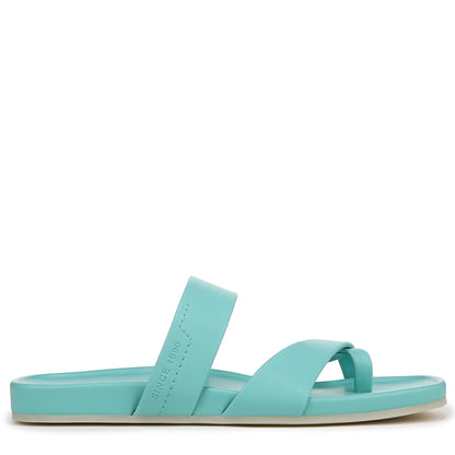 Franco Sarto Womens Estella Slide Sandal Aqua Blue 11 M