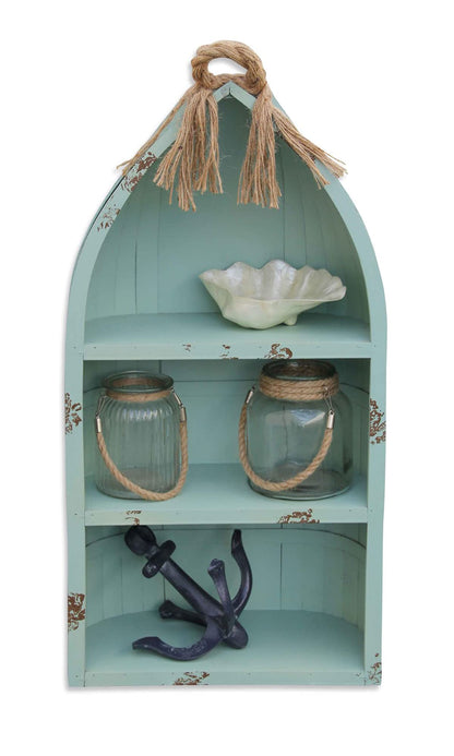 Cheung's Large Canoe Shelf with Rope