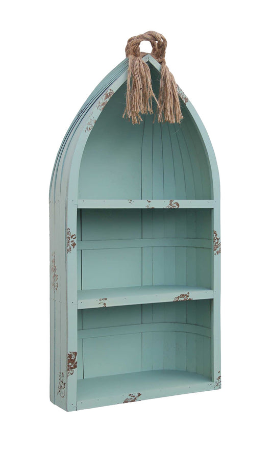 Cheung's Large Canoe Shelf with Rope