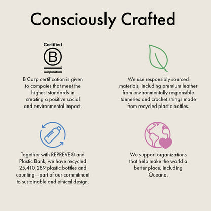 The Sak Los Feliz Large Tote Bag - Hand Crochet Handbag With Stylish Design For Everyday - Roomy, Durable, Lined Purse With Shoulder Bag Strap, Zipper Pocket for Tavel, Beach Bag