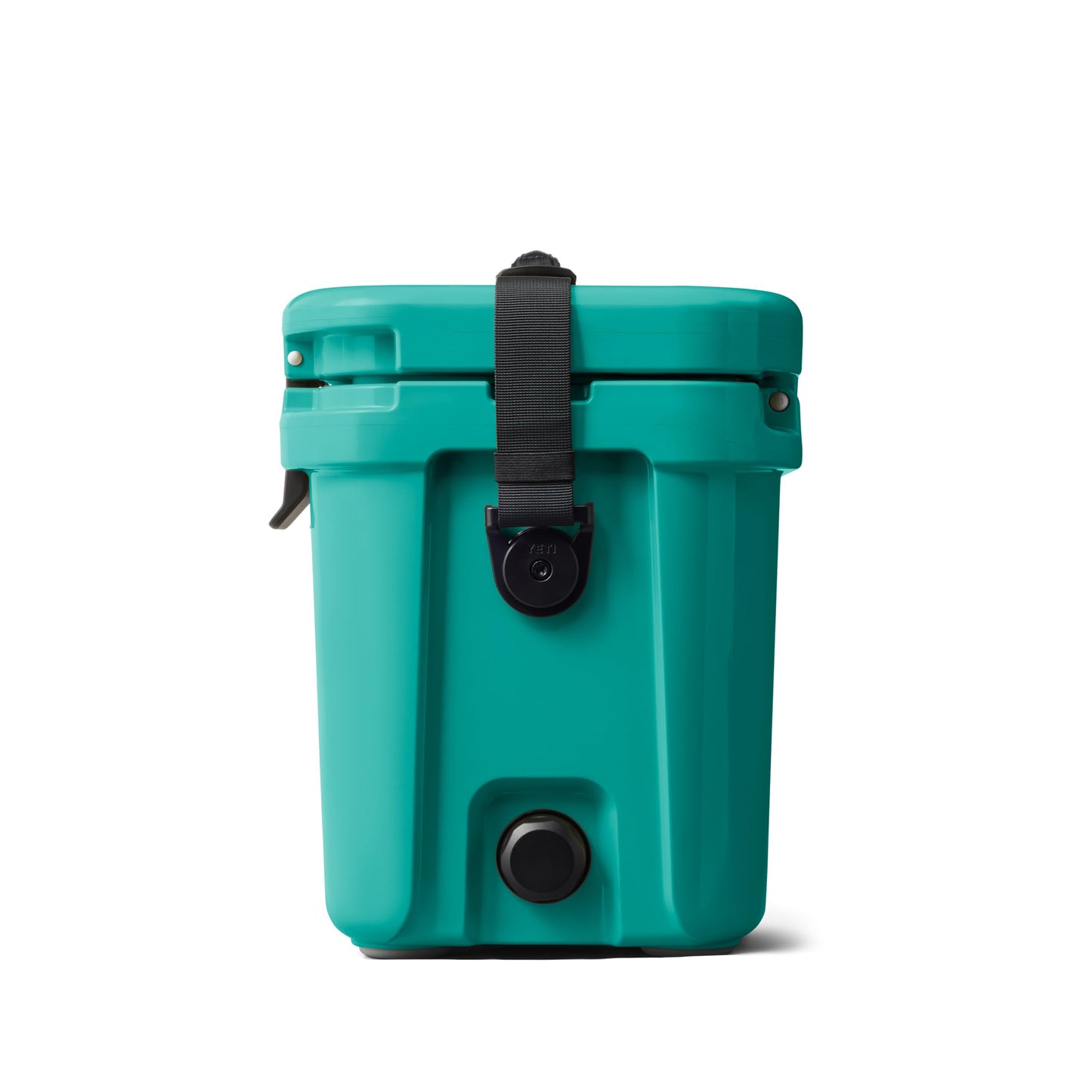 YETI Roadie 15 Hard Cooler with DoubleDuty Shoulder Strap, Aquifer Blue