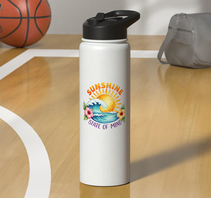 Sunshine State Of Mind Stainless Steel Insulated Water Bottle