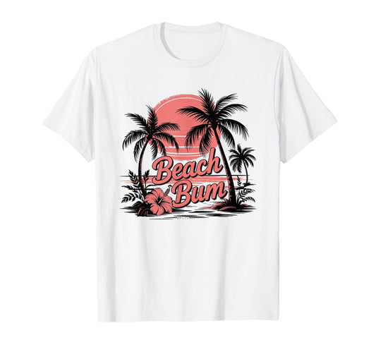 Beach Bum Tropical Sunset T-Shirt