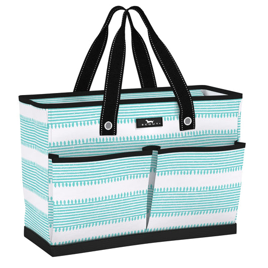 SCOUT BJ Bag - Large, Utility Tote Bag for Women, Nurses, Teachers and Moms with Zipper & 4 Exterior Pockets for Organizing