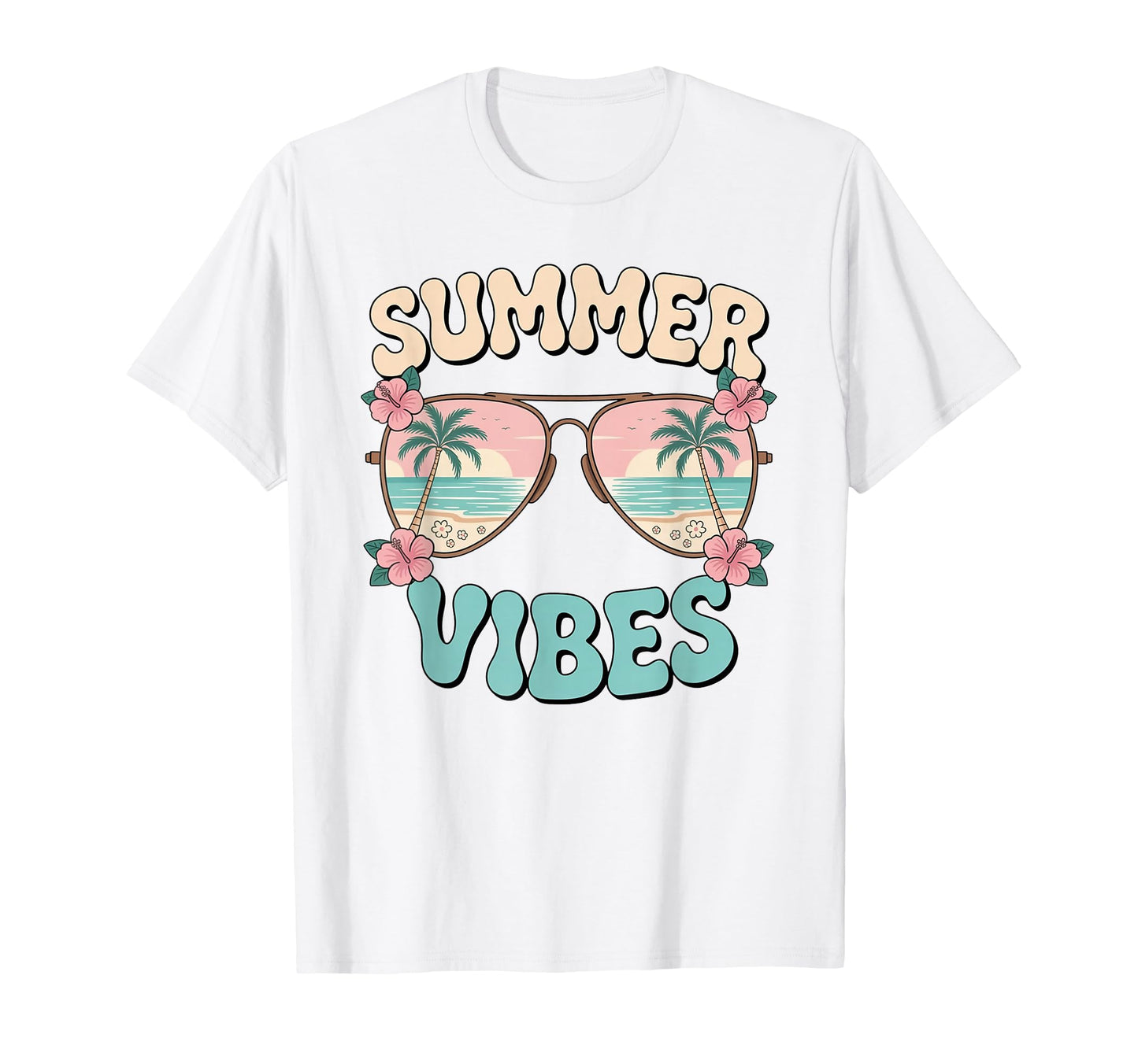 Summer Vibes Tropical T-Shirt