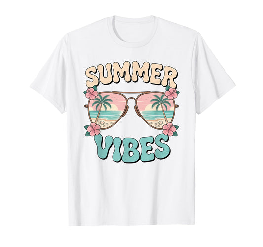 Summer Vibes Tropical T-Shirt