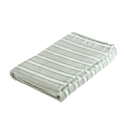 Nautica - Queen Comforter Set, 100% Soft Plush Bedding with an Embossed Texture, Reversible Bed Set with Matching Bed Sheets, Pillowcases & Decorative Pillows (Broken Lines Sage Green)