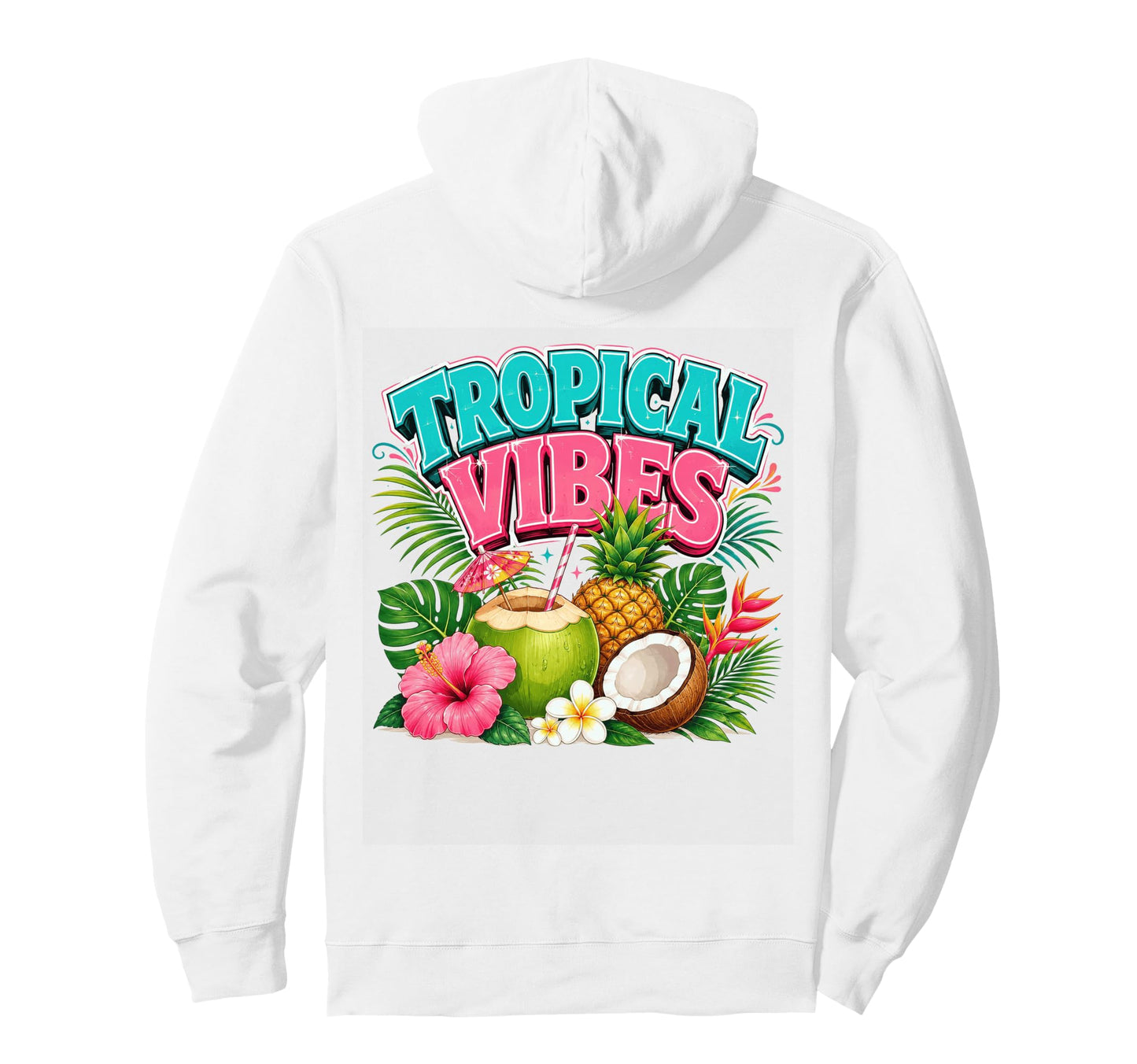 Tropical Vibes Pullover Hoodie