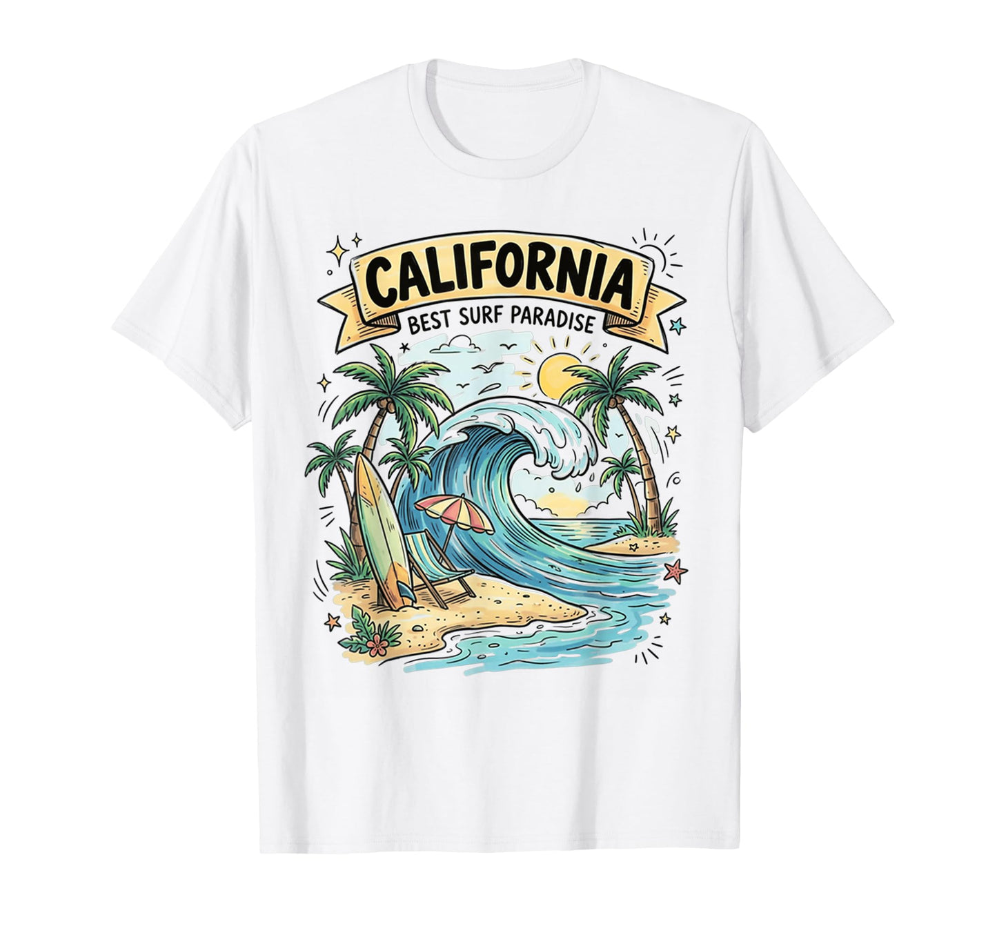 California Surf Paradise T-Shirt