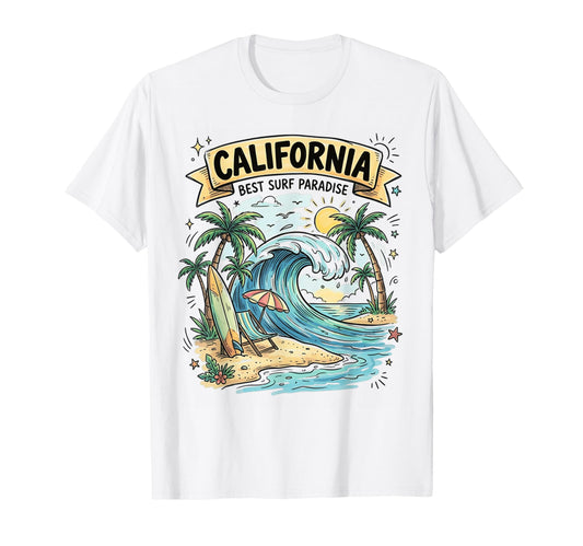 California Surf Paradise T-Shirt