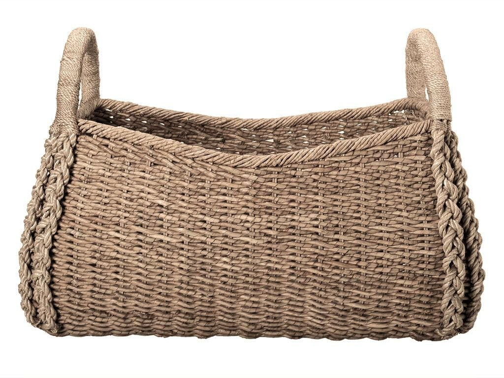 KOUBOO XL Seagrass Basket, Handmade, Living Room, Blankets, Toy Bin, Extra Storage, Decorative Storage, Laundry Basket, Brown