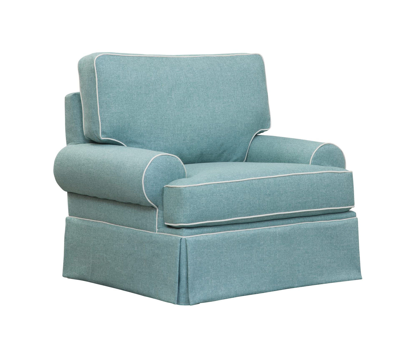 American Furniture Classics 8-030-S275A Coastal Aqua Series Arm Chair