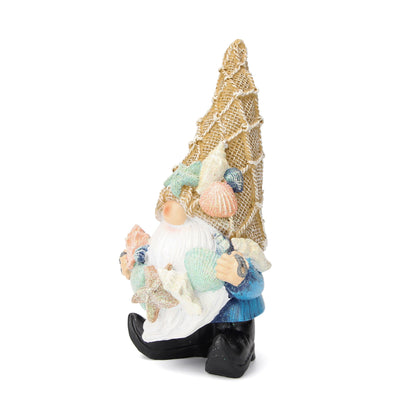 Leekung Garden Gnomes Statues - Outdoor Funny Garden Decor - Ocean Gnomes for Indoor/Outdoor, Beach, Patio, Lawn, Yard, Porch, Bookshelf Gifts