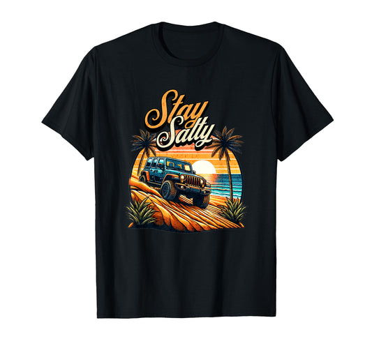 Salty 4x4 Offroad Adventure T-Shirt