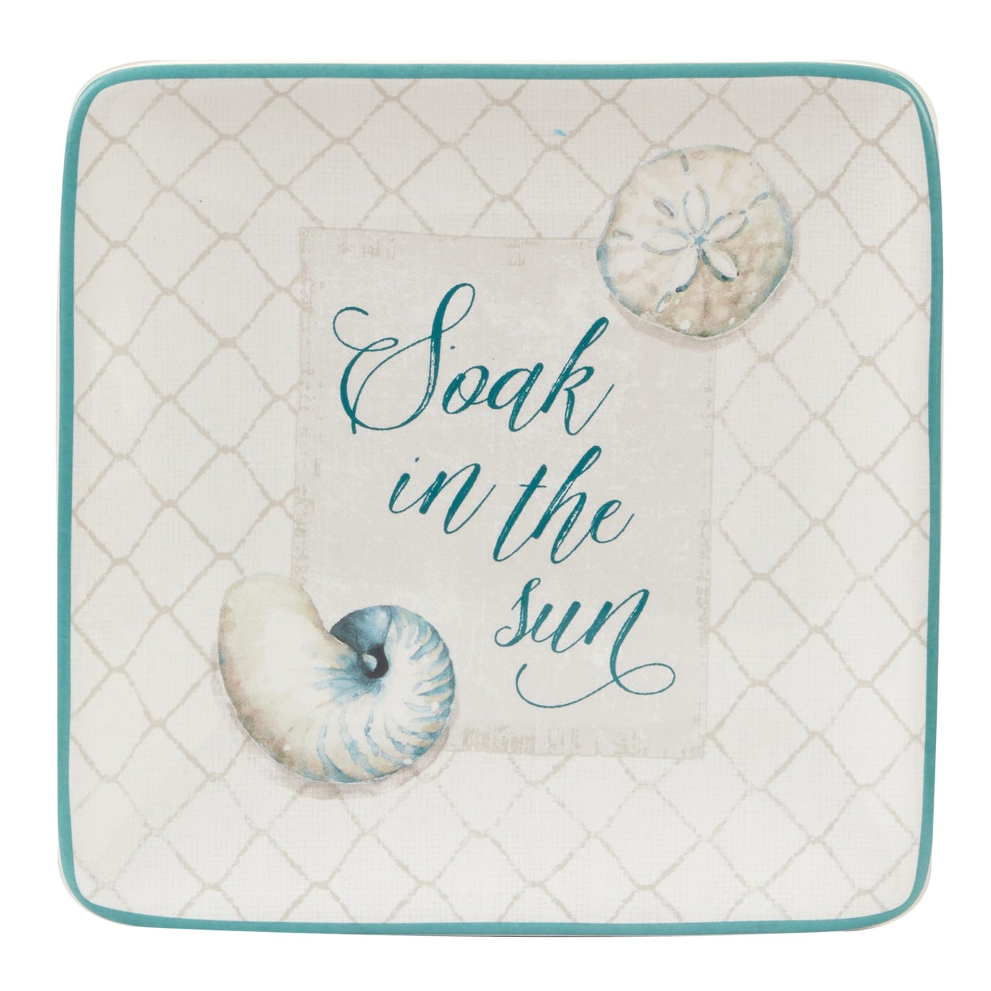 Certified International Ocean View 6" Canape/Luncheon Plates,Set of 4