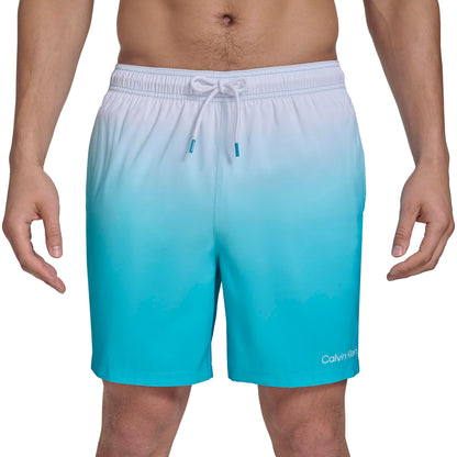 Calvin Klein Men's Swim Swim Trunk,Atlantis,Small