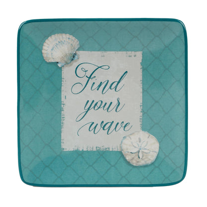 Certified International Ocean View 6" Canape/Luncheon Plates,Set of 4