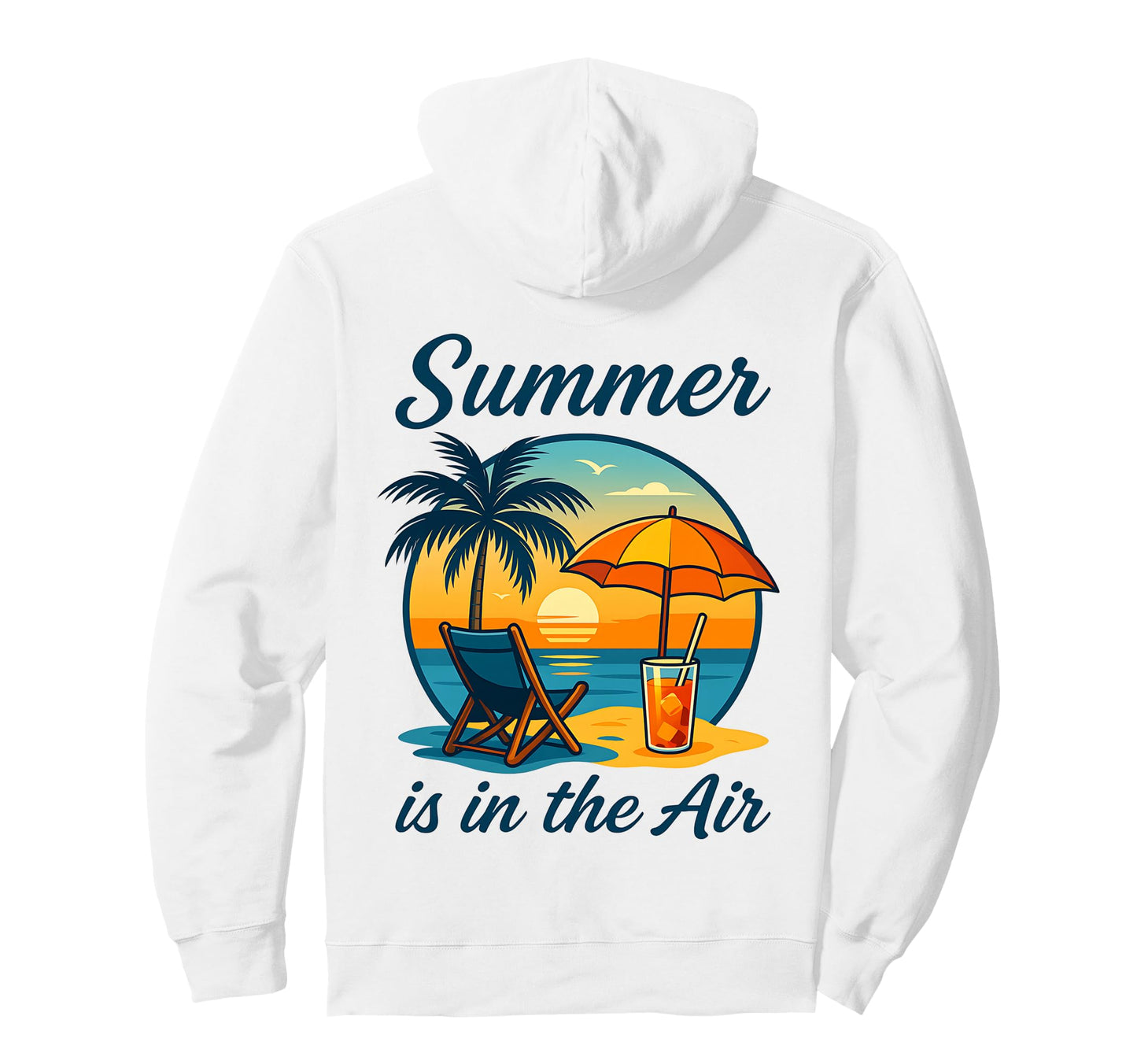 Summer Is In The Air Pullover Hoodie