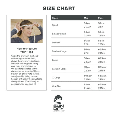 Sunday Afternoons Unisex Shade Goddess, Saltwater, M/L