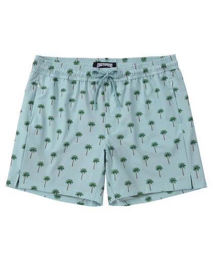 CoozySphere Mens Swim Trunks with Compression Liner 5 Inch Inseam Swimming Trunks Shorts for Men