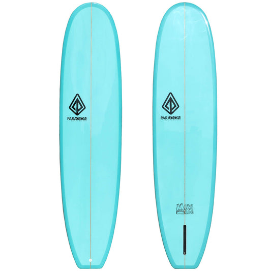 Paragon Surfboards 7'8" Fiberglass Surf Board for Adults, Kids & Beginners - Longboard Surfboard with Single Fin, Gloss Finish - Durable, Fun & Stable Tabla de Surf for All Ages Up to 250lbs