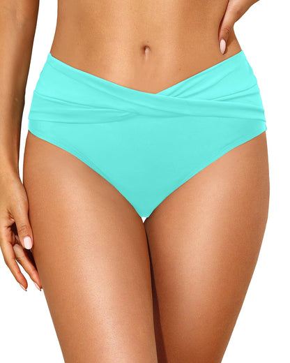 Women Bikini Sets - Two Piece Swimsuit Low Rise Bathing Suit 2026 Double Strap Bikini Swimwear Aqua Blue L