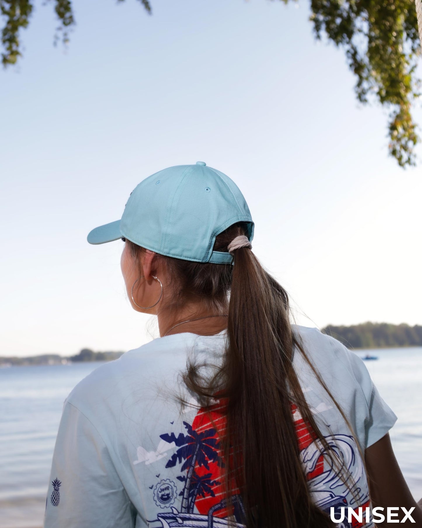 Jeep Ladies Hat Chenille Embroidered Sasquatch and Text Logo Garment Washed Twill with Adjustable Strap (US, Alpha, One Size, Mint)