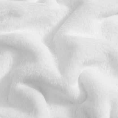 UGG Faux Fur Throw Blanket - Cozy Room Decor & Home Decor, Soft Luxury Bedroom Decor & Living Room Decor, Warm Throw Blanket for Couch, for Teen Girls Women, 50x70 (Snow)