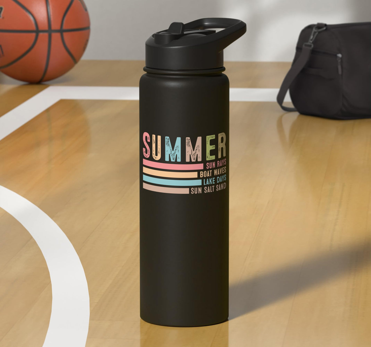 Summer Stainless Steel Insulated Water Bottle