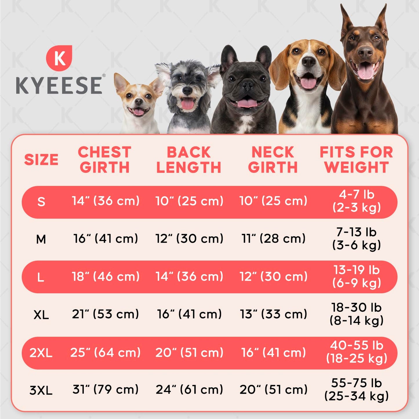 KYEESE 2 Pack Sun Protection Dog Shirts Quick Dry Soft Stretchy Dog T-Shirts with Reflective Label Tank Top Sleeveless Vest Pet Clothes for Small Pet, Large, Grey+Blue