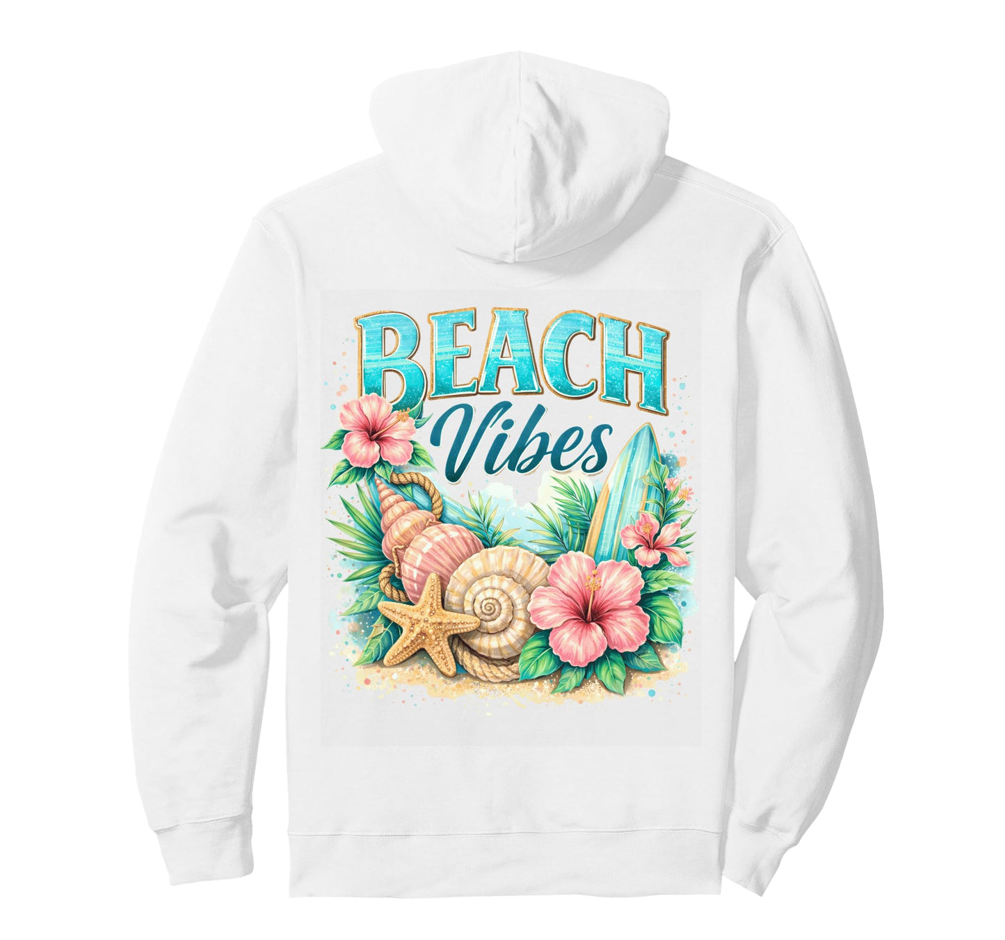 Beach Vibes Pullover Hoodie