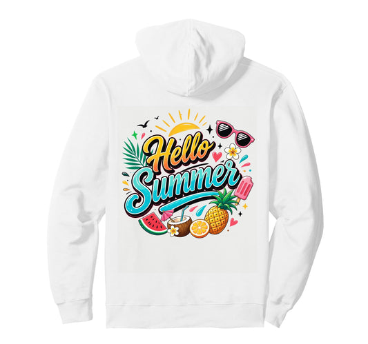 Hello Summer Pullover Hoodie