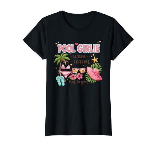 Pool Girlie Summer T-Shirt