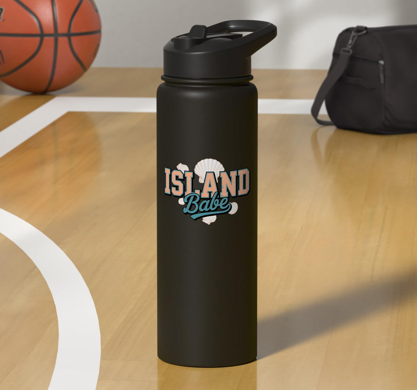Island Babe Stainless Steel Insulated Water Bottle