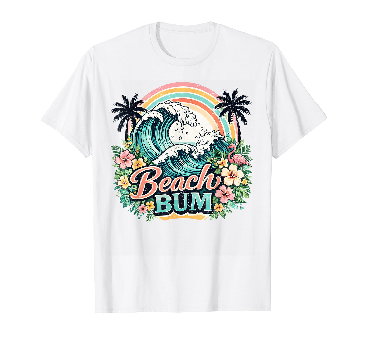 Beach Bum Tropical Wave T-Shirt