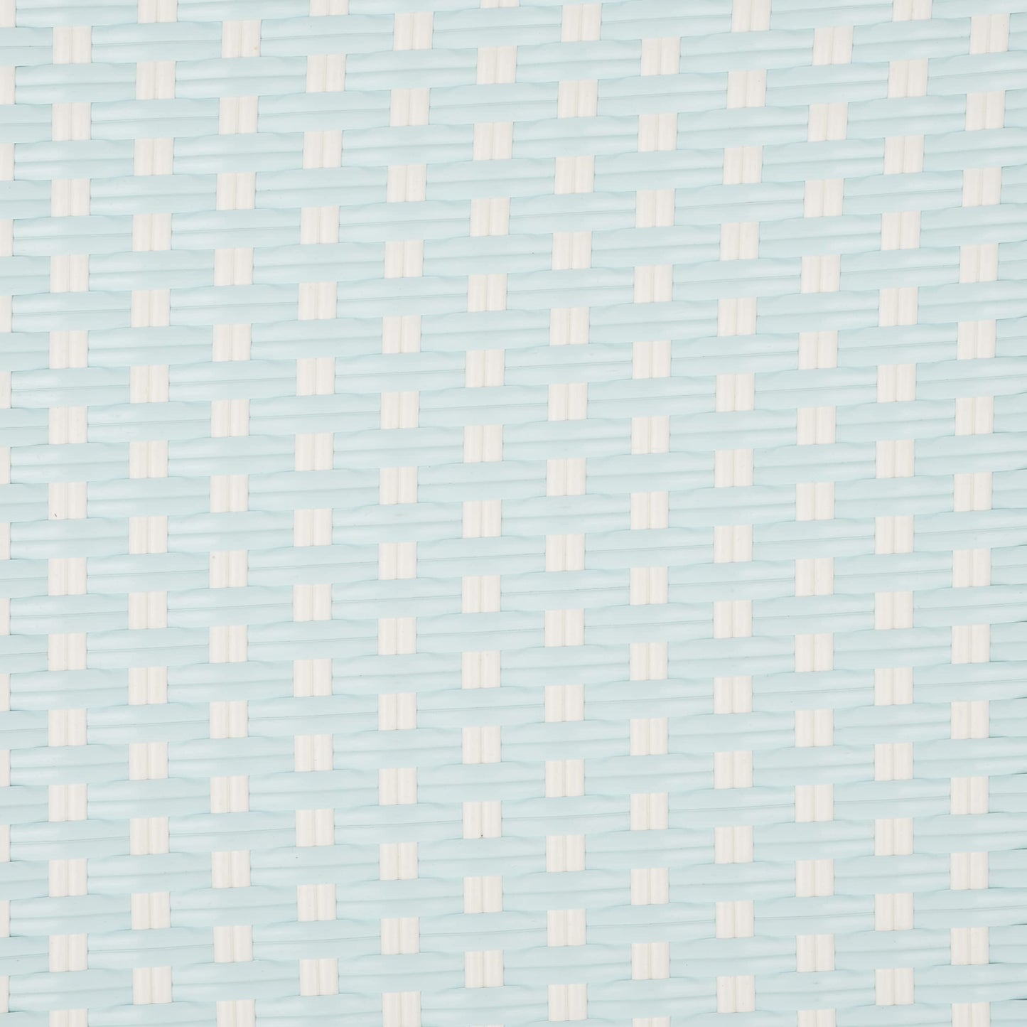 SAFAVIEH Outdoor Collection California Baby Blue/White Bistro Table (Fully Assembled)