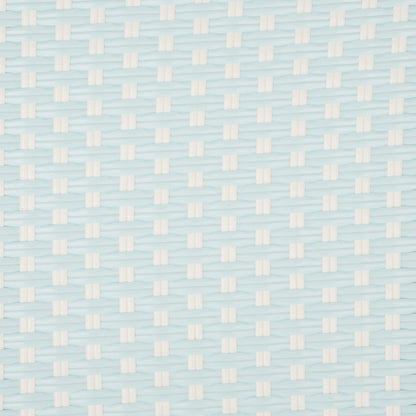 SAFAVIEH Outdoor Collection California Baby Blue/White Bistro Table (Fully Assembled)