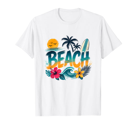 Beach Wave Tropical T-Shirt