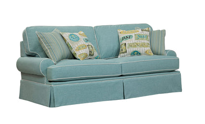 American Furniture Classics 8-040M-S275A Coastal Aqua Series Sleeper Sofa