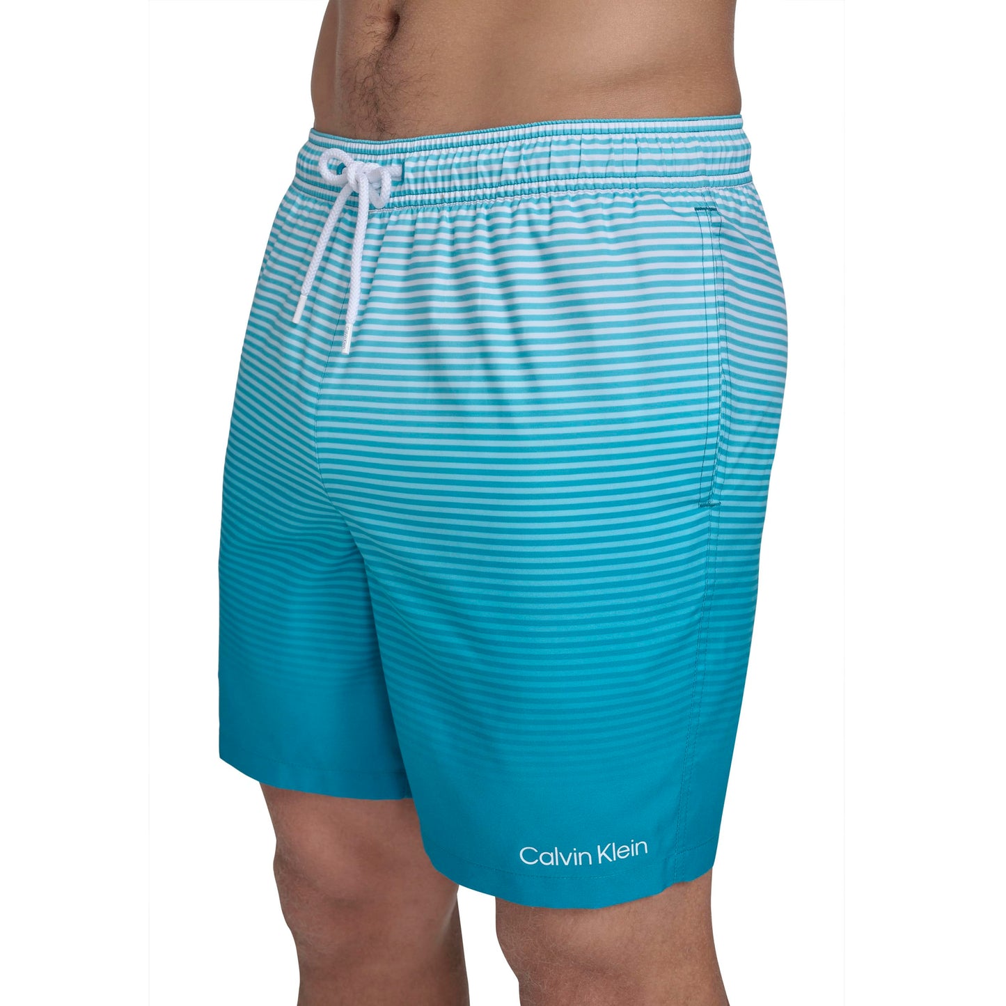 Calvin Klein Men's Swim Swim Trunk,Atlantis,Small