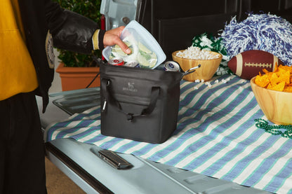 STANLEY All Day Julienne Midi Soft Cooler Bag and Lunch Box 12 Quarts | 20 Can Cooler with Handles and Strap | Stays Cold for Hours | Insulated Travel Bag with Zipper | BPA-Free | Seafoam