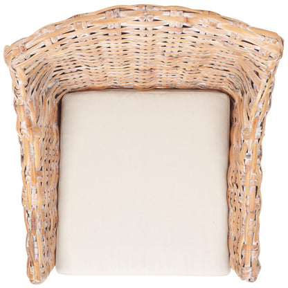 Safavieh Home Collection FOX6505 Chair, White