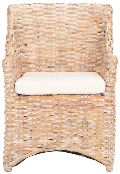 Safavieh Home Collection FOX6505 Chair, White