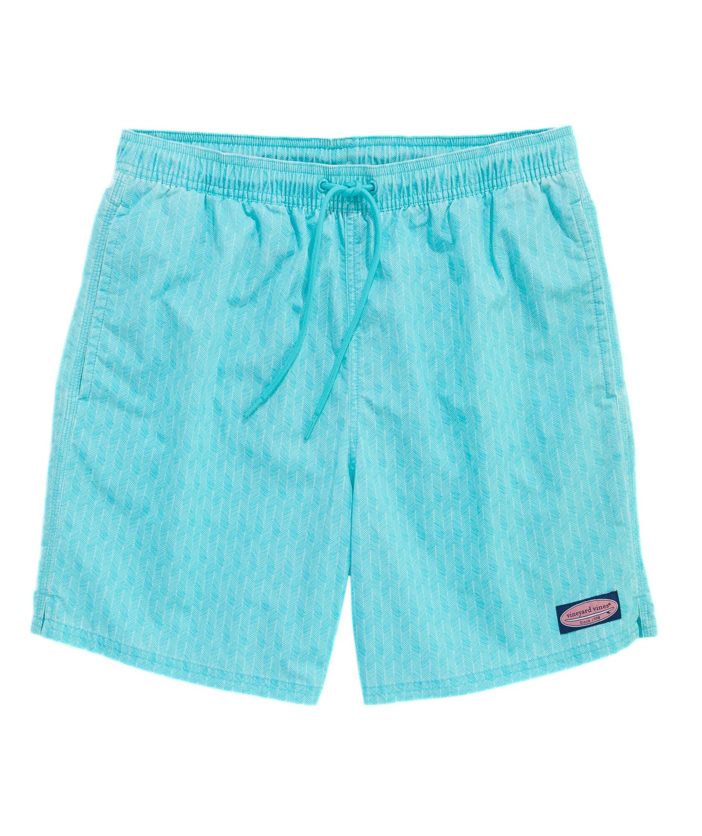 Vineyard Vines 6 Inch Solid Island Swim Trunks, Turqs, L