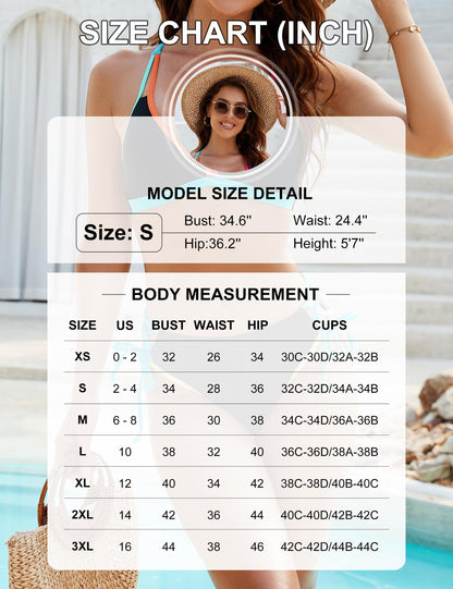 Blooming Jelly Women's Bikini Set Two Piece Swimsuit Curvy Triangle Top String Lace Up Mid Rise Bottom Cute Cheeky Bathing Suit (Teal Solid Color,Large)
