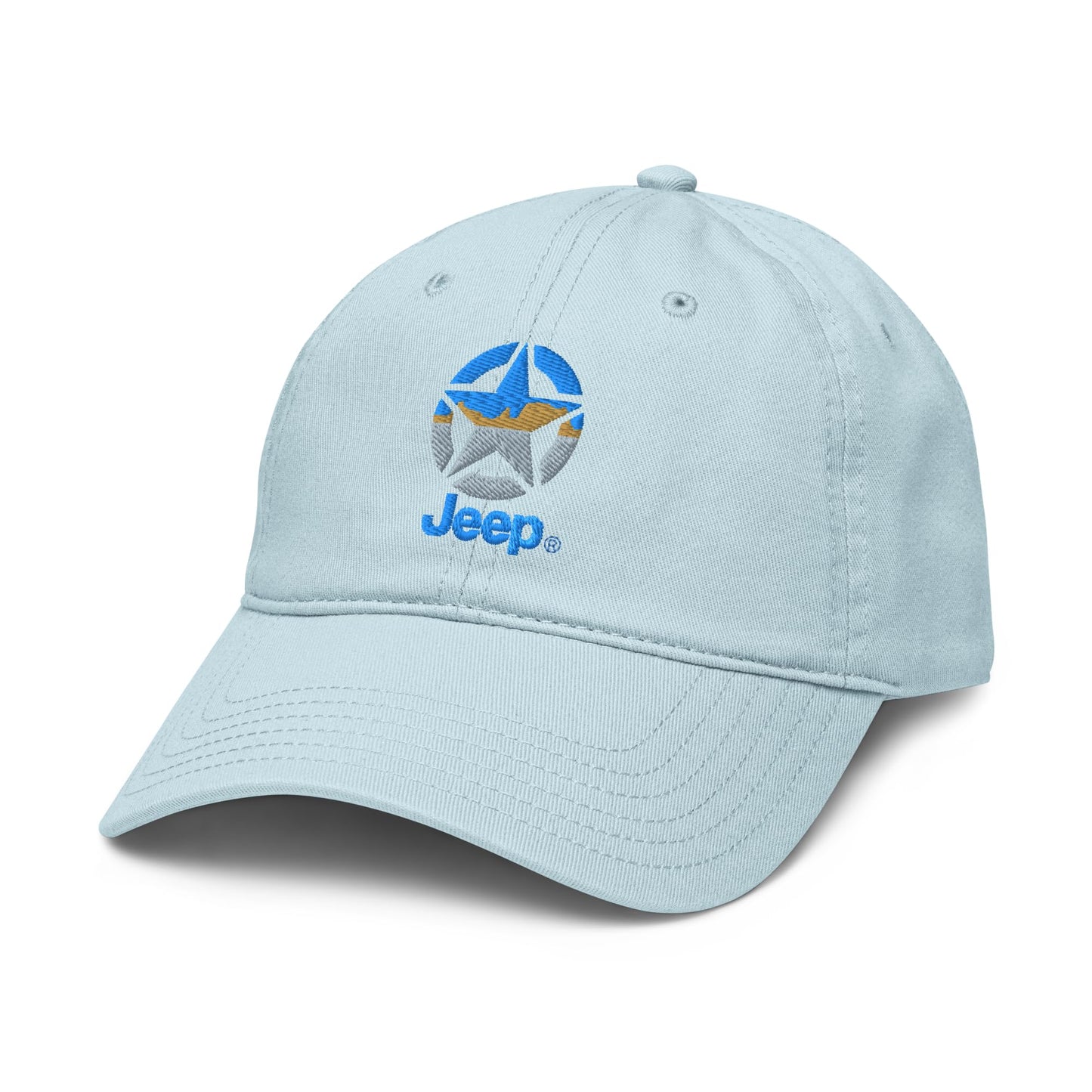 Jeep Star Mountains Embroidered Adjustable Baseball Hat