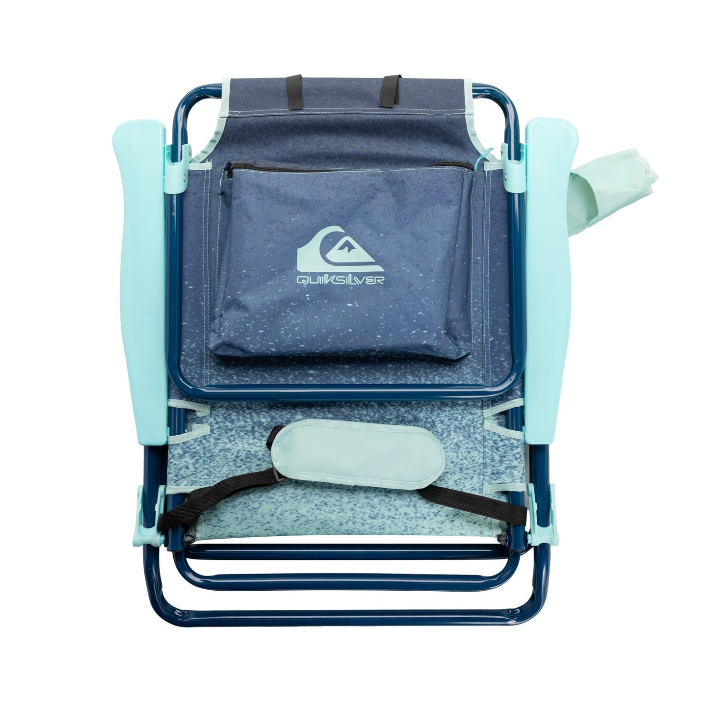 Quiksilver Beach Chair – Lightweight Folding Chair with Adjustable Recline and Cup Holder – Portable and Durable Chairs for Beach, Camping Chair, or Concerts in The Park