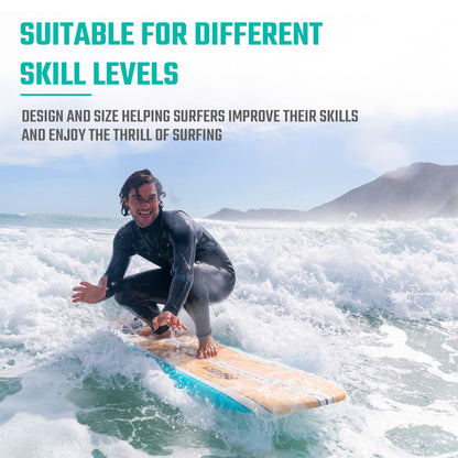 THURSO SURF Aero 7ft Soft Top Foam Surfboard for Beginner Adults and Kids Lightweight Shortboard for Surfing Beach Fun and Water Sports – Durable, Stable, and Easy to Ride for All Levels Surfers