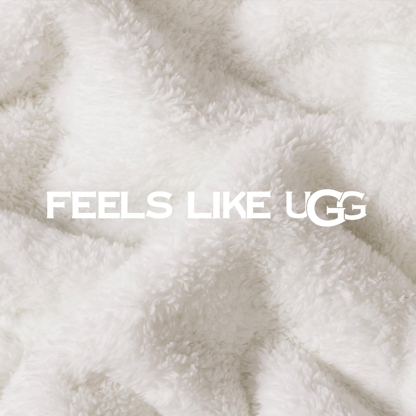 UGG Whitecap Plush Throw Blanket Fleece Soft Fuzzy Throw Blankets for Couch or Bed, Home Decor, Winter Blanket, Machine Washable, 50-inch x 70-inch, White Snow