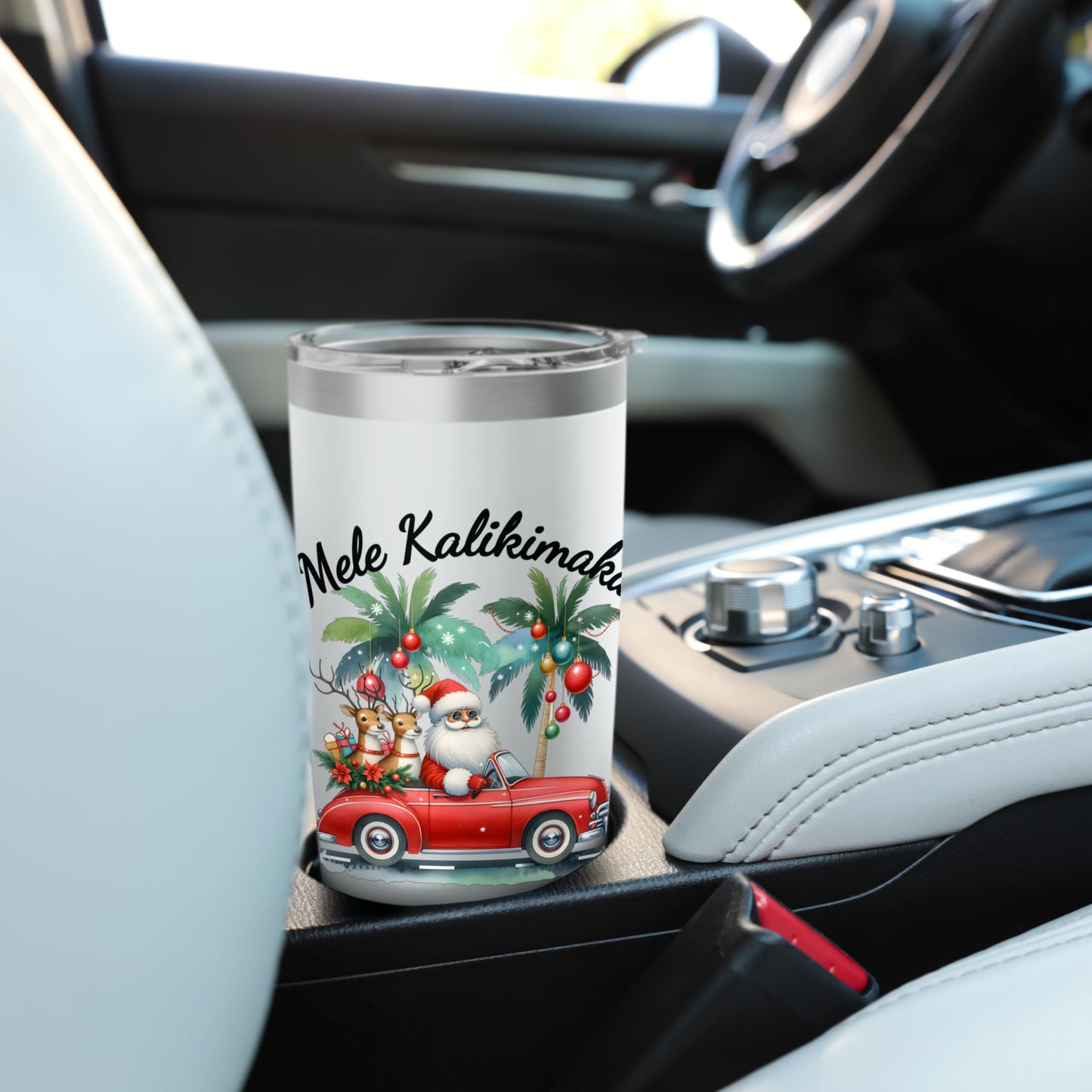 Mele Kalikimaka Stainless Steel Insulated Tumbler